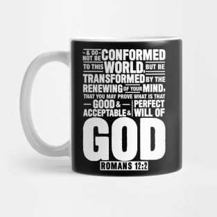 Romans 12:2 Mug